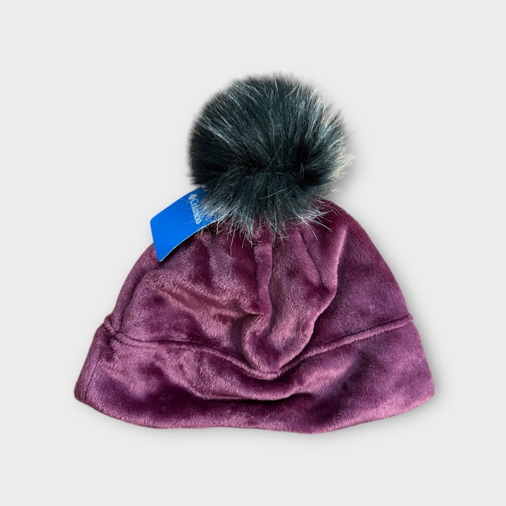 Columbia Fire Side Plush Pom Poms Beanie - Picture 4 of 5